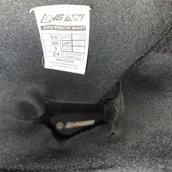 Answer AR1 Motocross Boots Y6 - Picture 4 of 8